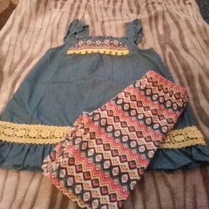 Little Lass tank and short set